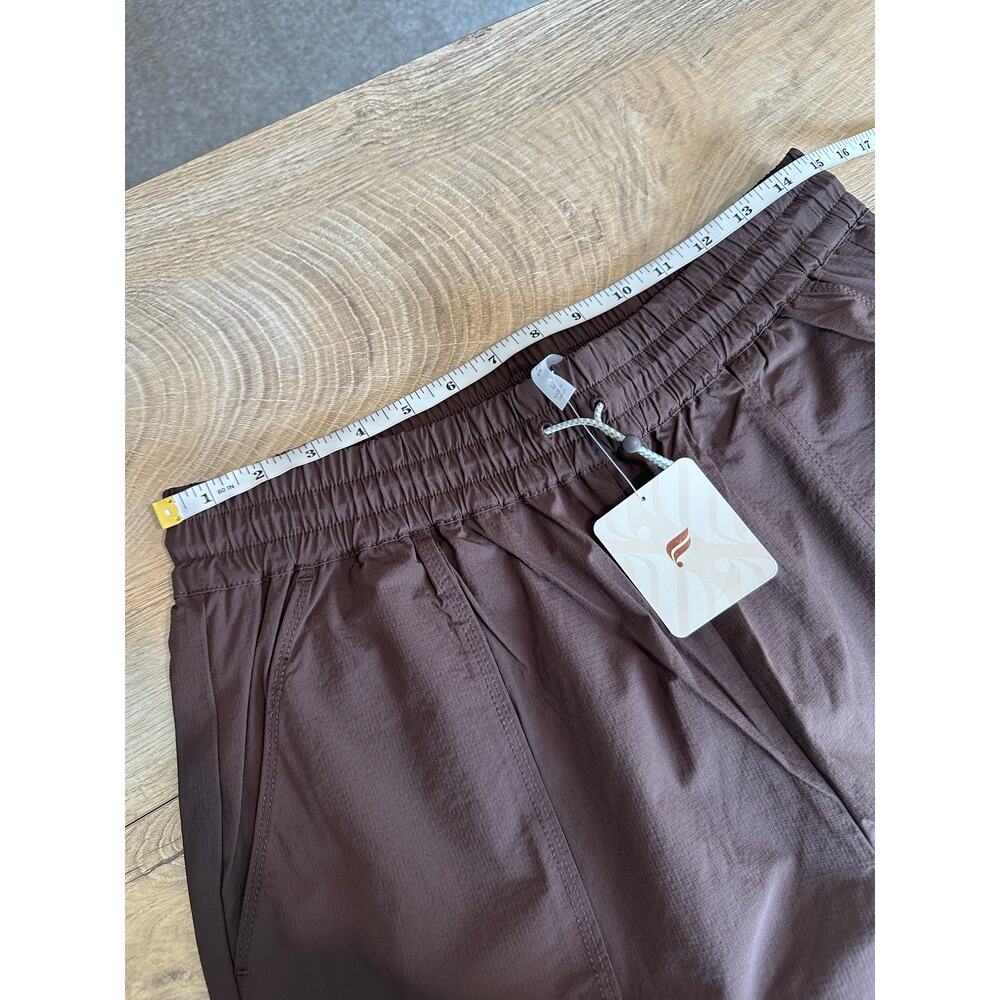 Fabletics The Heights Cargo Pant Cacao Brown L New - Picture 8 of 10